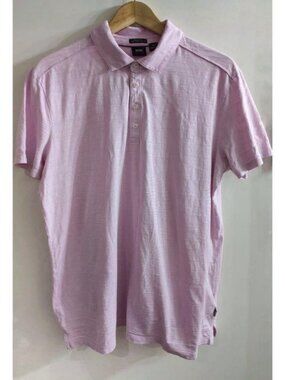 BOSS Hugo Boss | Men's Regular Fit Long Staple Cotton Polo in Pink/Lilac